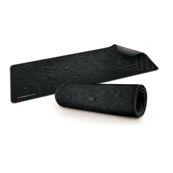 ALFOMBRILLA PHOENIX GAMING ANTIDESLIZANTE 90*38 BLACK - Imagen 2