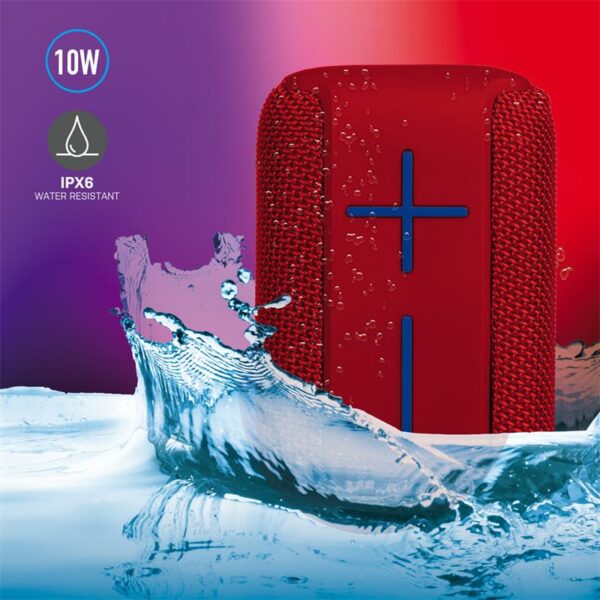 ALTAVOCES NGS ROLLERCOASTER BLUETOOTH RED USB + MICRO SD - Imagen 5