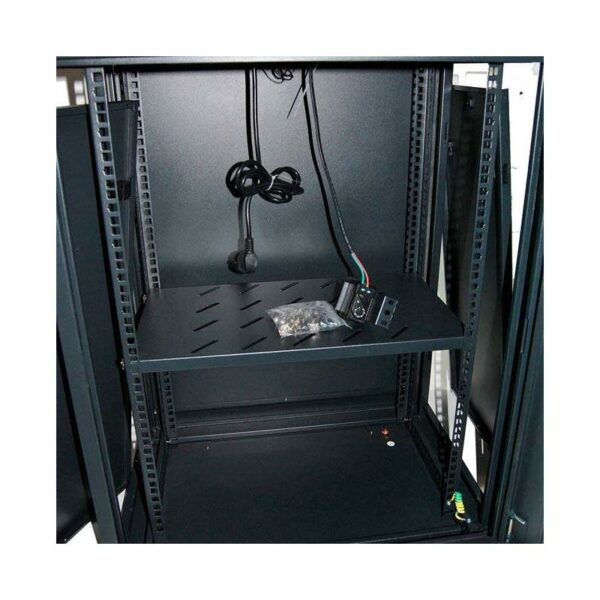 ARMARIO RACK POWERGREEN 15U 60X60 TERMOSTATO + VENTILADORES + 1 BANDEJA - Imagen 2