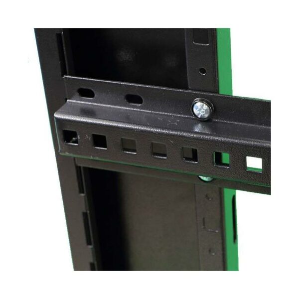 ARMARIO RACK POWERGREEN 42U 80X80 DESMONTADO PUERTAS PERFORADAS METAL - Imagen 4