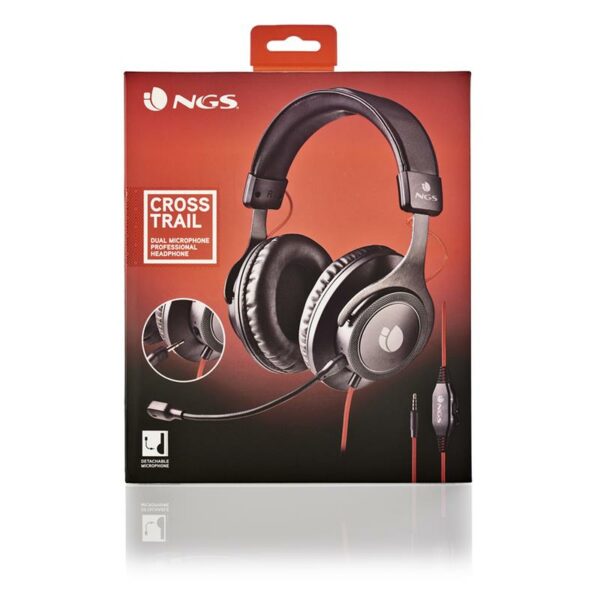 AURICULARES + MICROFONO DUAL NGS HEADPHONE CROSS TRAIL - Imagen 10