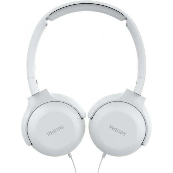 AURICULARES + MICROFONO PHILIPS TAUH201 JACK 3.5 WHITE - Imagen 2