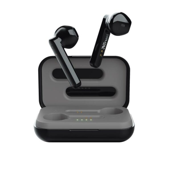 AURICULARES TRUST PRIMO TOUCH EARPHONES BLUETOOTH WIRELESS BLACK - Imagen 2