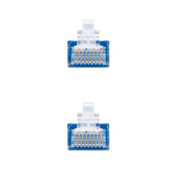 CABLE DE RED CAT.6 UTP 0.5M NANOCABLE BLUE - Imagen 3