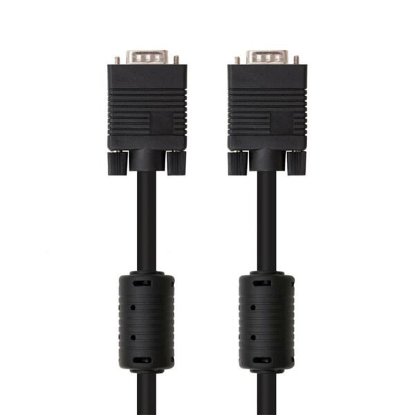 CABLE SVGA NANOCABLE HDB15M/HDB15M 3M 2 FERRITAS - Imagen 2
