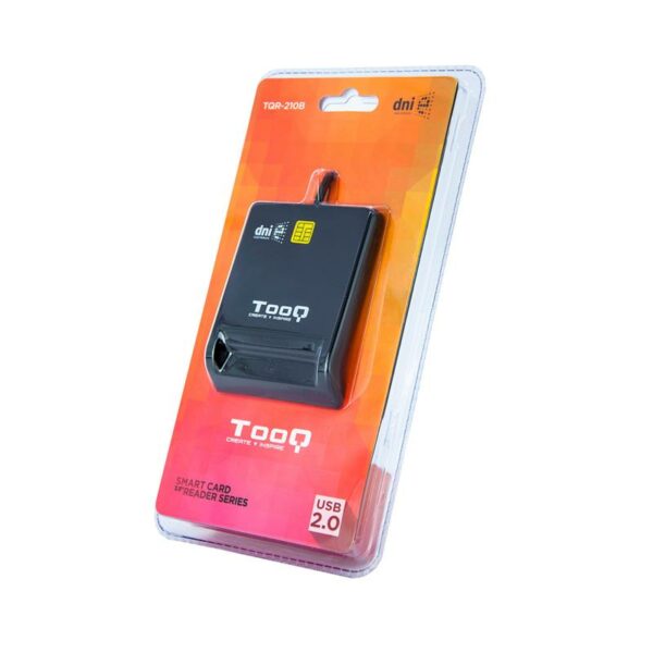 LECTOR DE TARJETAS DNIE TOOQ TQR-210 DNI USB BLACK - Imagen 3