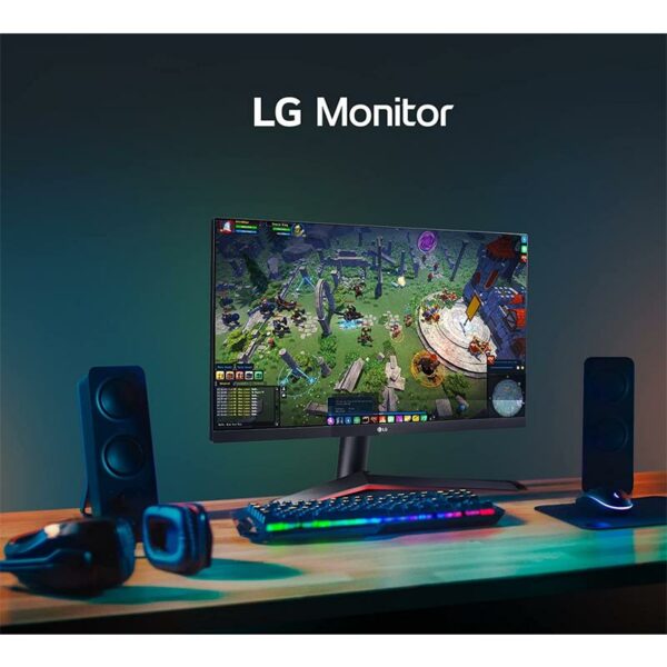 MONITOR LG 24 LED IPS FHD HDMI DP GAMING VESA BLACK - Imagen 4