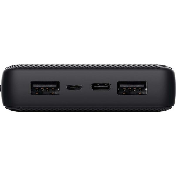 POWERBANK TRUST PRIMO 20000MAH 2A USB + USB-C + MICRO-USB ECO BLACK - Imagen 2