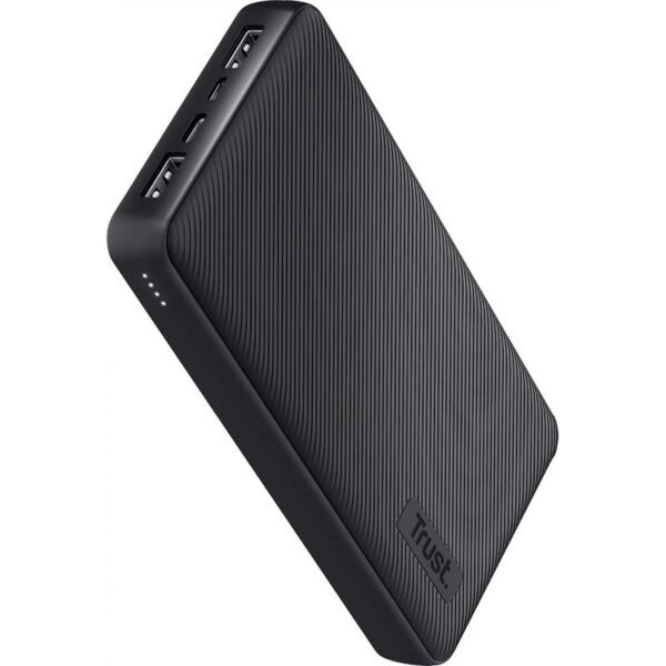 POWERBANK TRUST PRIMO 20000MAH 2A USB + USB-C + MICRO-USB ECO BLACK - Imagen 5
