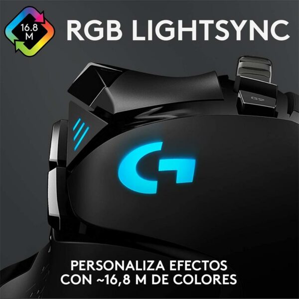 RATON LOGITECH G502 HERO OPTICO USB GAMING BLACK - Imagen 6