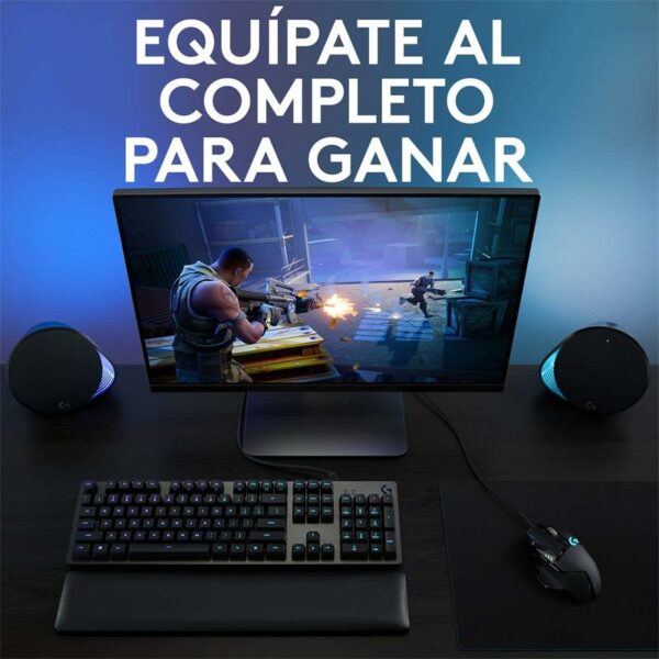 RATON LOGITECH G502 HERO OPTICO USB GAMING BLACK - Imagen 8