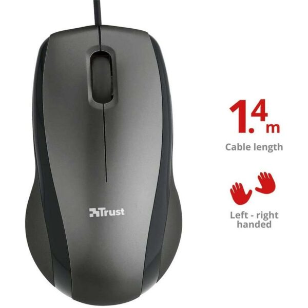 RATON TRUST CARVE USB BLACK - Imagen 3