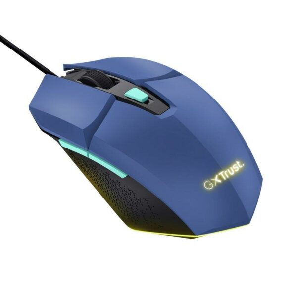 RATON TRUST GAMING GXT 109B FELOX RGB USB 6400DPI 6 BOTONES BLUE - Imagen 3