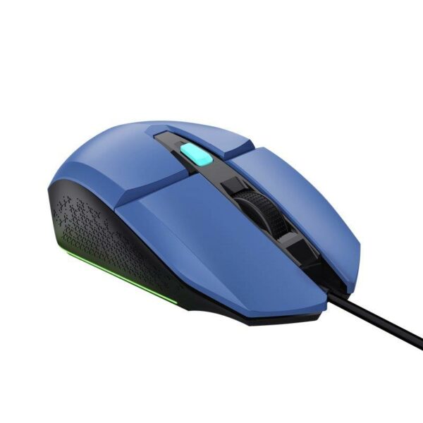 RATON TRUST GAMING GXT 109B FELOX RGB USB 6400DPI 6 BOTONES BLUE - Imagen 4