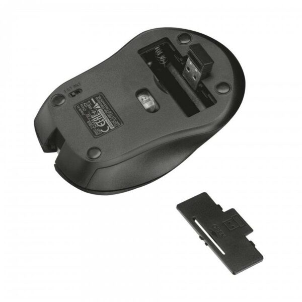 RATON TRUST MYDO SILENT CLICK WIRELESS BLACK - Imagen 4