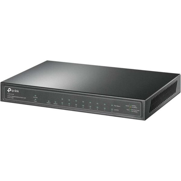 SWITCH TP-LINK GIGABIT 8 PUERTOS POE + 1 SFP TL-SG1210P - Imagen 2