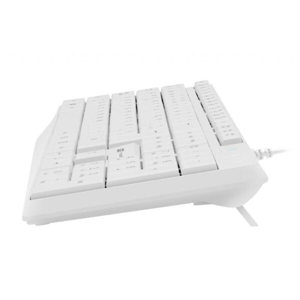 TECLADO NATEC NAUTILUS SLIM LAYOUT USB WHITE - Imagen 3