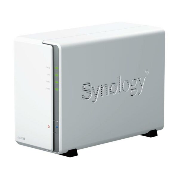 UNIDAD NAS SYNOLOGY 2 HDD/SSD DISKSTATION CPU 1.7GHZ 4 NUCLEOS WHITE - Imagen 5