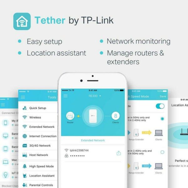WIRELESS REPEATER TP-LINK RE300 AC1200 - Imagen 7